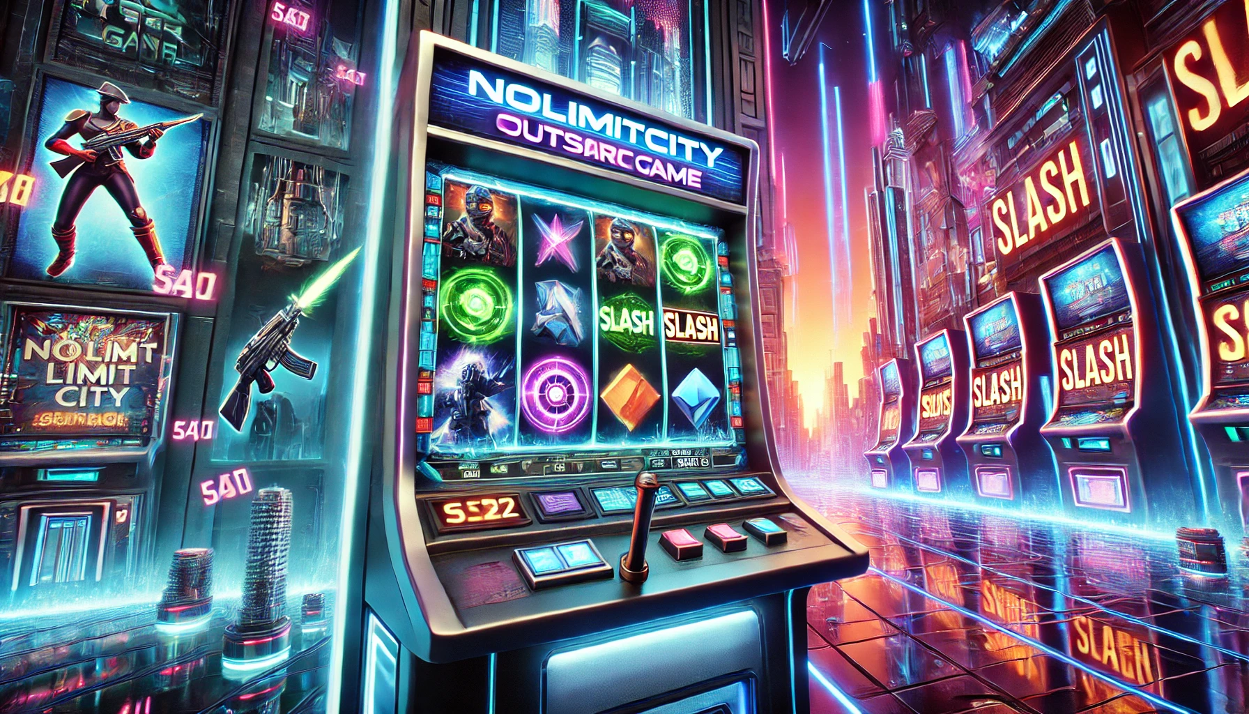 Slot Nolimitcity Outsourced: Slash Game